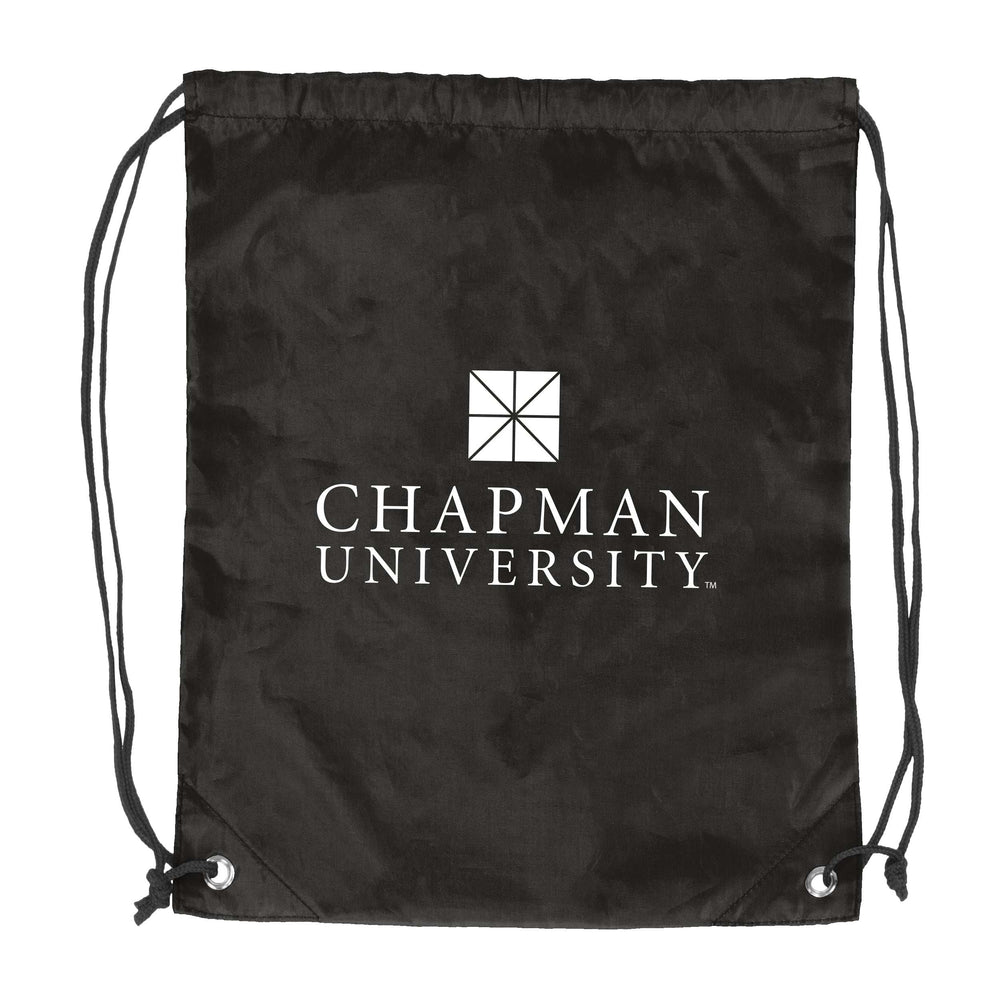 Chapman University Black Cruise Backsack f/ Primary Logo - Logo Brands - Flyclothing LLC