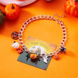 Halloween Charm Chain Necklace - Trendsi - Flyclothing LLC