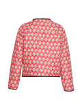 Tied Printed Long Sleeve Jacket - Trendsi - Flyclothing LLC