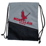 Montclair State Gray Tilt Backsack - Logo Brands - Flyclothing LLC