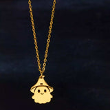 Halloween Ghost Pendant Necklace - Trendsi - Flyclothing LLC