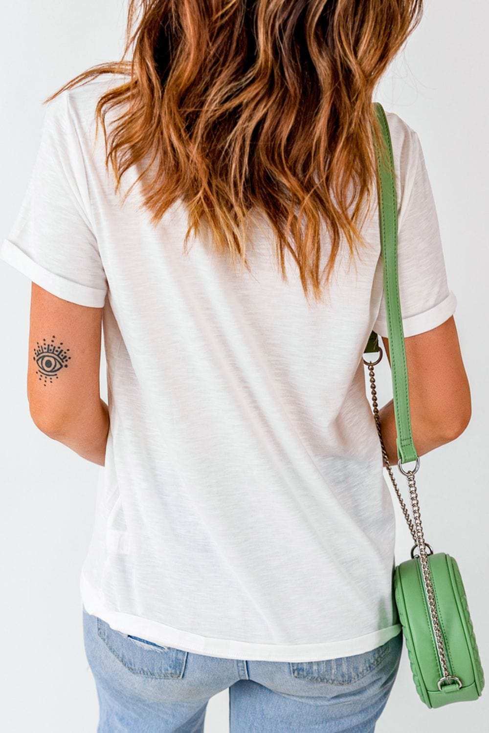 CRAWFISH SEASON Leopard Round Neck Short Sleeve T-Shirt - Trendsi - Flyclothing LLC