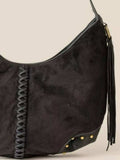 Fame Braided Detail Hobo Shoulder Bag - Trendsi - Flyclothing LLC