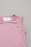 Vintage Pink Tank One-Piece Jogger - Mila & Rose ® - Flyclothing LLC