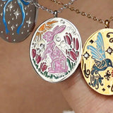 Stainless Steel Pendant Necklace - Trendsi - Flyclothing LLC