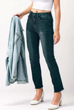 Mid-Rise Waist Skinny Jeans with Pockets - Trendsi - Flyclothing LLC