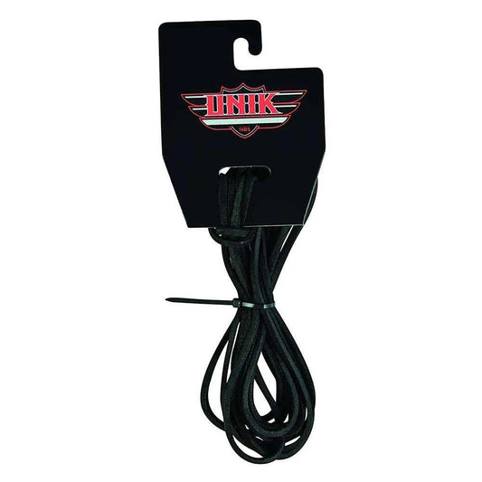 Black 5756.00 - Vest Laces 72 Inch Long - Unik Just for Bikers - Flyclothing LLC