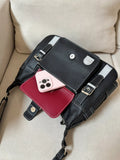 Buckle Decor Flap Crossbody Bag - Trendsi - Flyclothing LLC