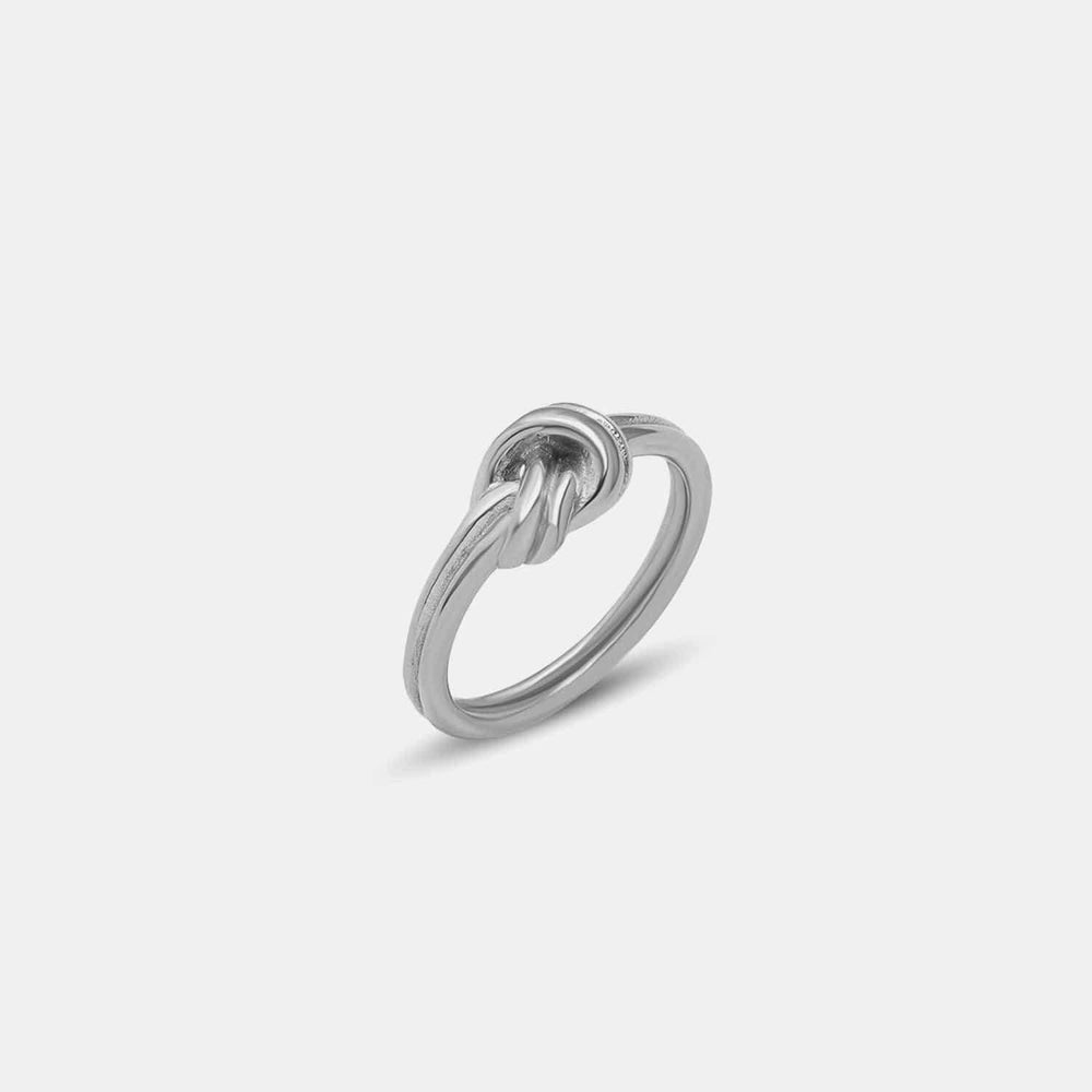 Titanium Steel Knot Ring - Trendsi - Flyclothing LLC
