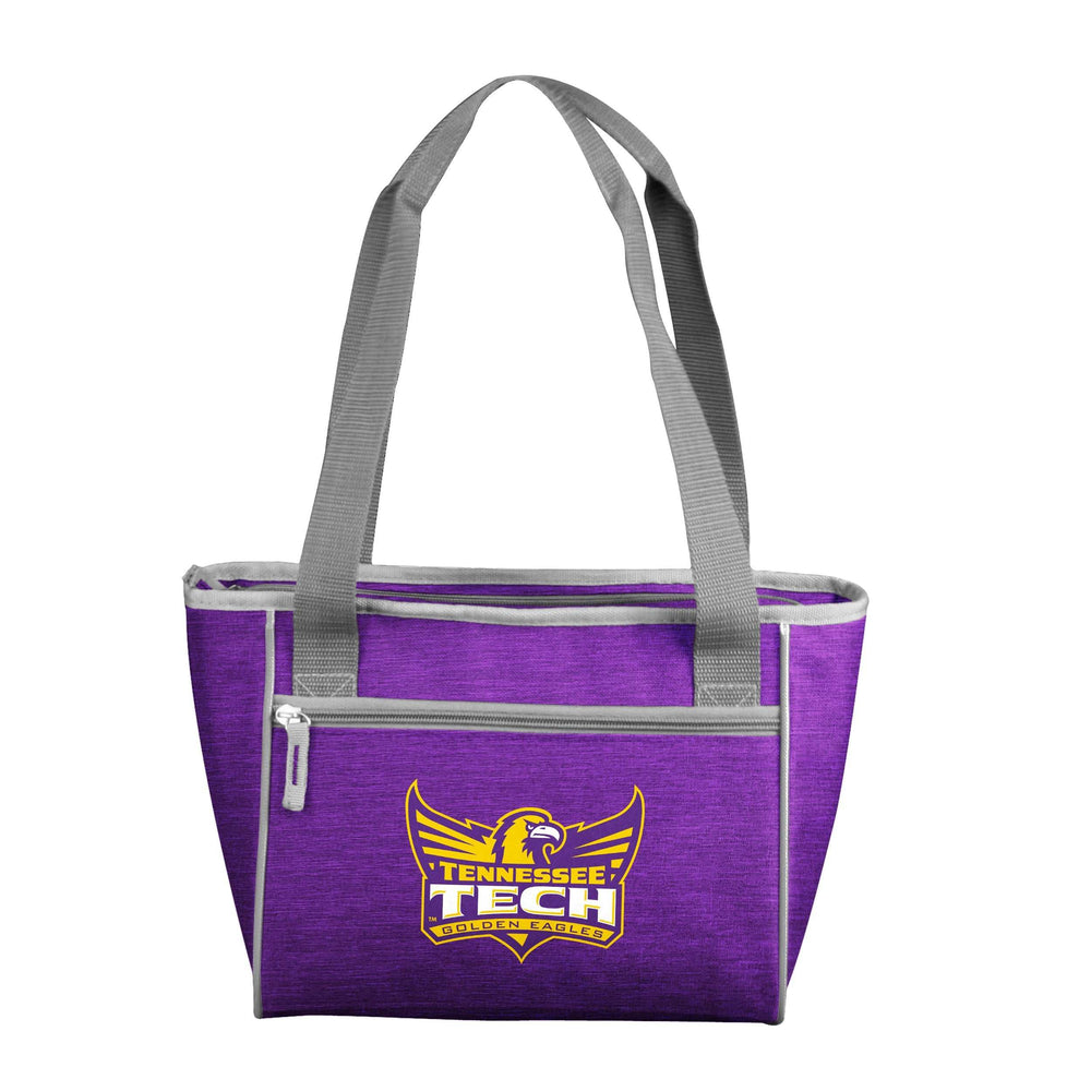 Tennessee Tech Crosshatch 16 Can Cooler Tote - Logo Brands - Flyclothing LLC