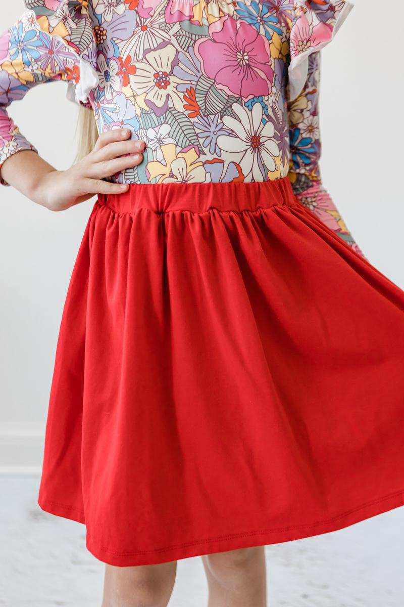 Mauve What's Up Buttercup L/S Flutter Sleeve Leotard - Mila & Rose ® - Flyclothing LLC