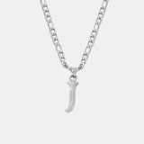 Titanium Steel Letter Pendant Necklace - Trendsi - Flyclothing LLC