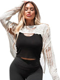 Distressed Asymmetrical Knit Cover Up - Trendsi - Flyclothing LLC