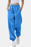 Elastic Waist Joggers with Pockets - Trendsi - Flyclothing LLC