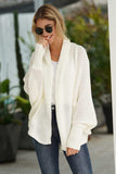 Open Front Batwing Sleeve Cardigan - Trendsi - Flyclothing LLC
