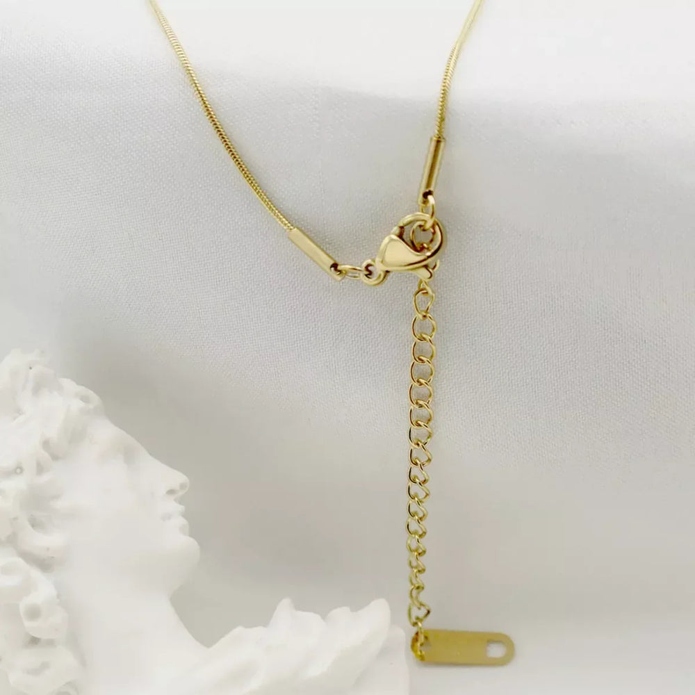 Stainless Steel Chain Necklace - Trendsi - Flyclothing LLC