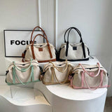 Contrast Travel Bag - Trendsi - Flyclothing LLC