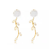 Flower Drop Earrings - Trendsi - Flyclothing LLC
