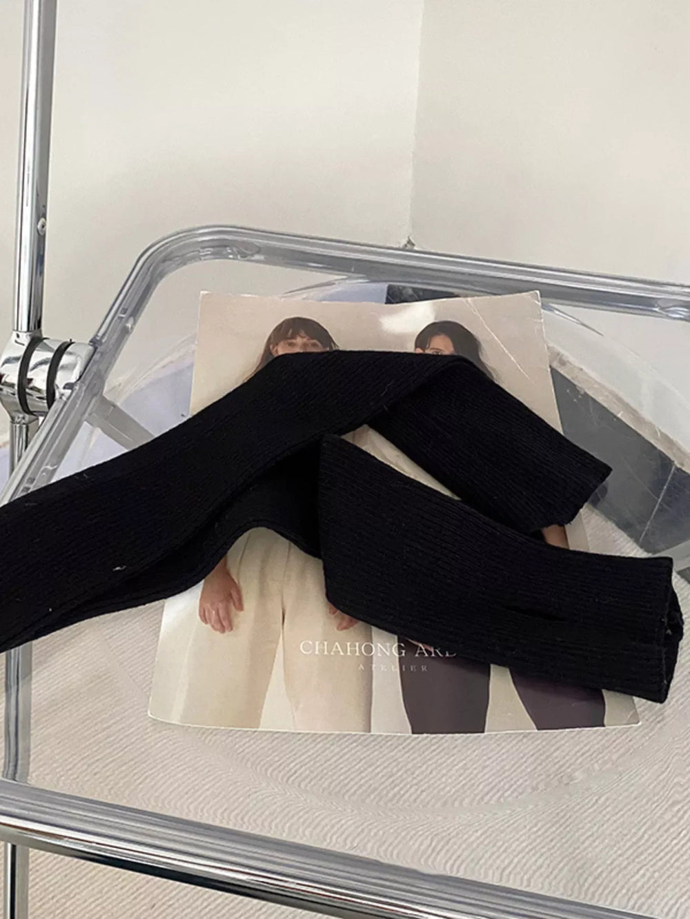 Knitted Arm Warmer Gloves - Trendsi - Flyclothing LLC