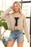 ADORA Button Down Crop Sweater Cardigan - Trendsi - Flyclothing LLC