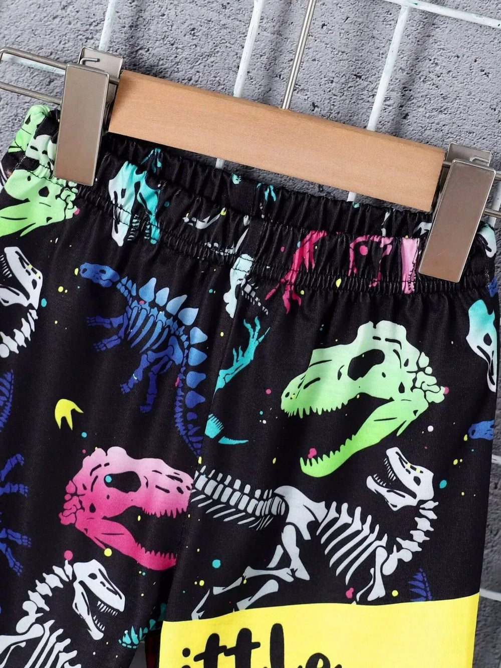 Children's Mommy's Little Boy Dinosaur Print Casual Set - Trendsi - Flyclothing LLC