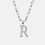 Titanium Steel Letter Pendant Necklace - Trendsi - Flyclothing LLC