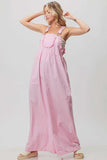 BiBi Lace Edge Detail Wide Leg Overall - Trendsi - Flyclothing LLC