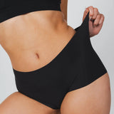 The Threat Level Midnight | Black Women’s Seamless Boyshort - Shinesty - Flyclothing LLC