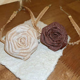 3D Rose Alloy Buckle Necklace - Trendsi - Flyclothing LLC