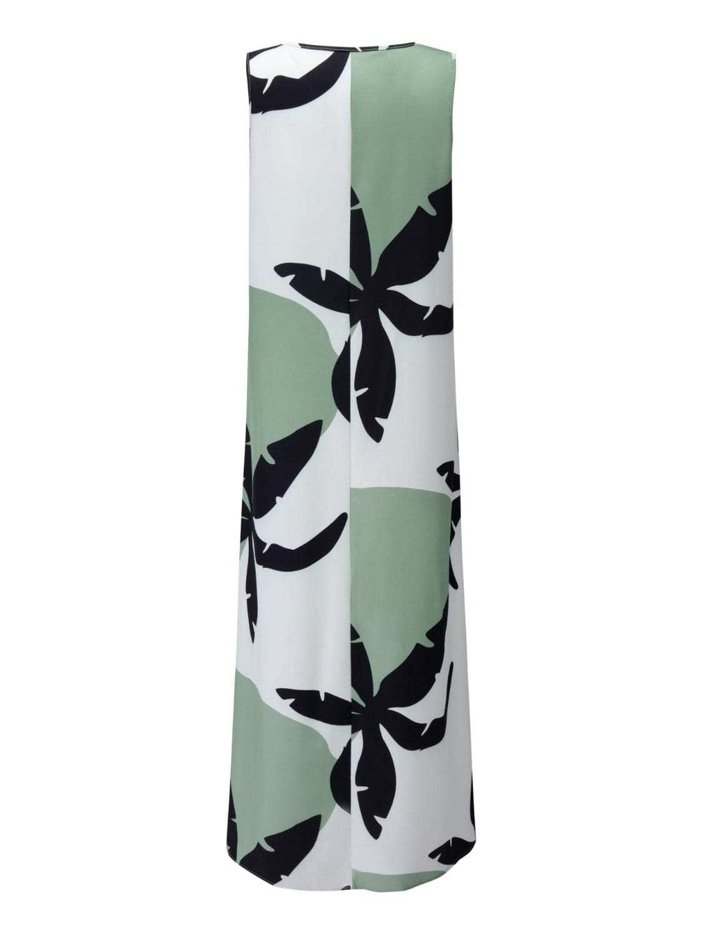 Printed Round Neck Mini Tank Dress - Trendsi - Flyclothing LLC