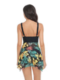 Printed Wide Strap Two-Piece Swim Set - Trendsi - Flyclothing LLC