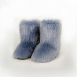 Thermal Fuzzy Platform Boots - Trendsi - Flyclothing LLC
