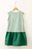 Stripe Woven Sleeveless Mini Dress - Trendsi - Flyclothing LLC