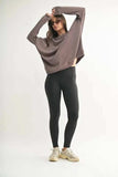 MONO B Essential Solid Leggings - Trendsi - Flyclothing LLC