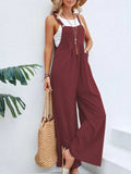 Full Size Square Neck Wide Strap Overalls - Trendsi - Flyclothing LLC