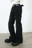 Men's Exposed Seam Jeans with Pockets - Trendsi - Flyclothing LLC