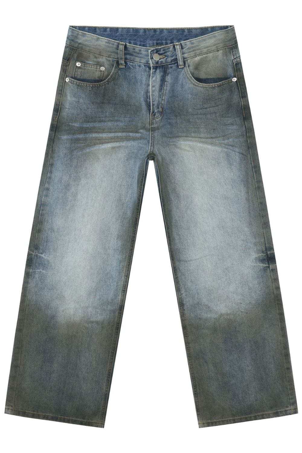 Men's Loose Jeans with Pockets - Trendsi - Flyclothing LLC