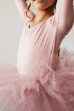 Vintage Pink 3/4 Tutu Leotard - Mila & Rose ® - Flyclothing LLC