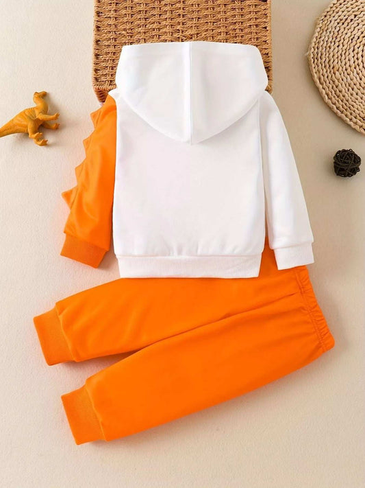 Children's Dinosaur Hoodie & Pants Set - Trendsi - Flyclothing LLC