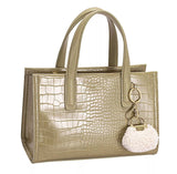 David Jones Crocodile Pattern Handbag - Trendsi - Flyclothing LLC