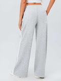 Side Striped Wide Leg Pants - Trendsi - Flyclothing LLC