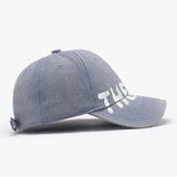 Letter Adjustable Baseball Cap - Trendsi - Flyclothing LLC