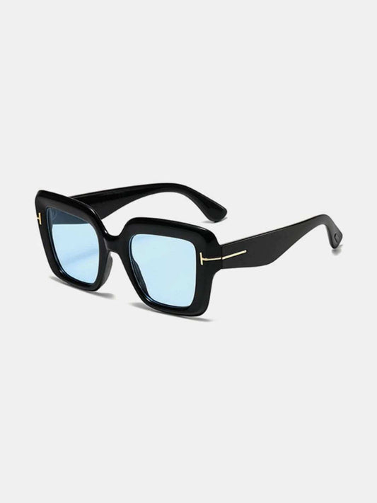 Polycarbonate Frame Square Sunglasses - Trendsi - Flyclothing LLC