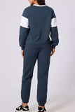 Drop Shoulder Loose Sweatshirt and Joggers Active Set - Trendsi - Flyclothing LLC