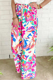 Printed Wide Leg Pants - Trendsi - Flyclothing LLC