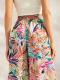 Printed Wide Leg Pants - Trendsi - Flyclothing LLC
