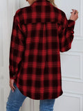 Casual Plaid Button Up Shirt - Trendsi - Flyclothing LLC