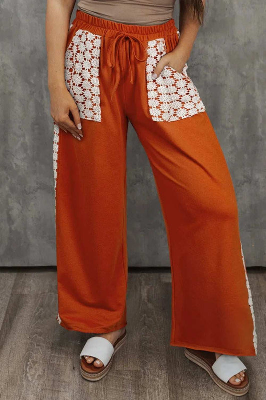 Plus Size Wide Leg Pants - Trendsi - Flyclothing LLC