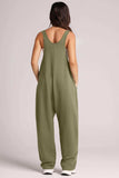 Wide Strap Jumpsuit with Pockets - Trendsi - Flyclothing LLC