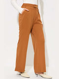 Slit Wide Leg Pants with Pockets - Trendsi - Flyclothing LLC